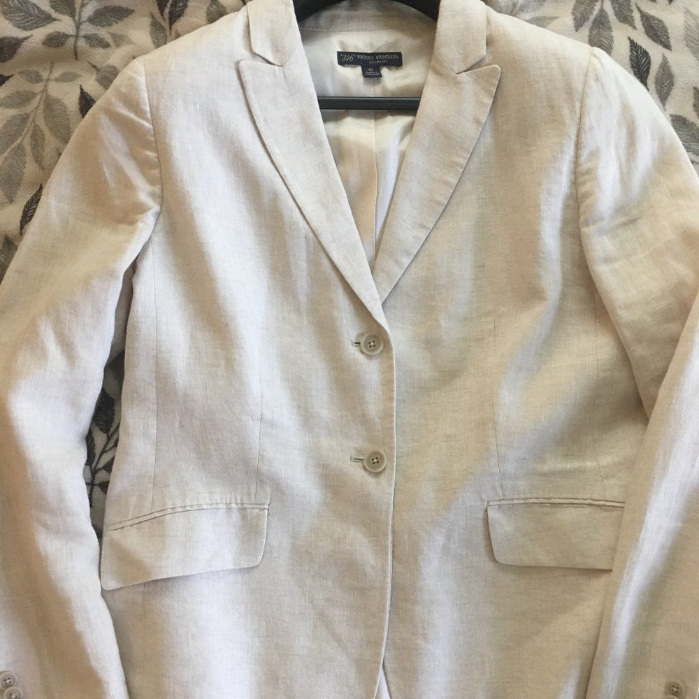 Linen Suit by '346' Brooks Brothers